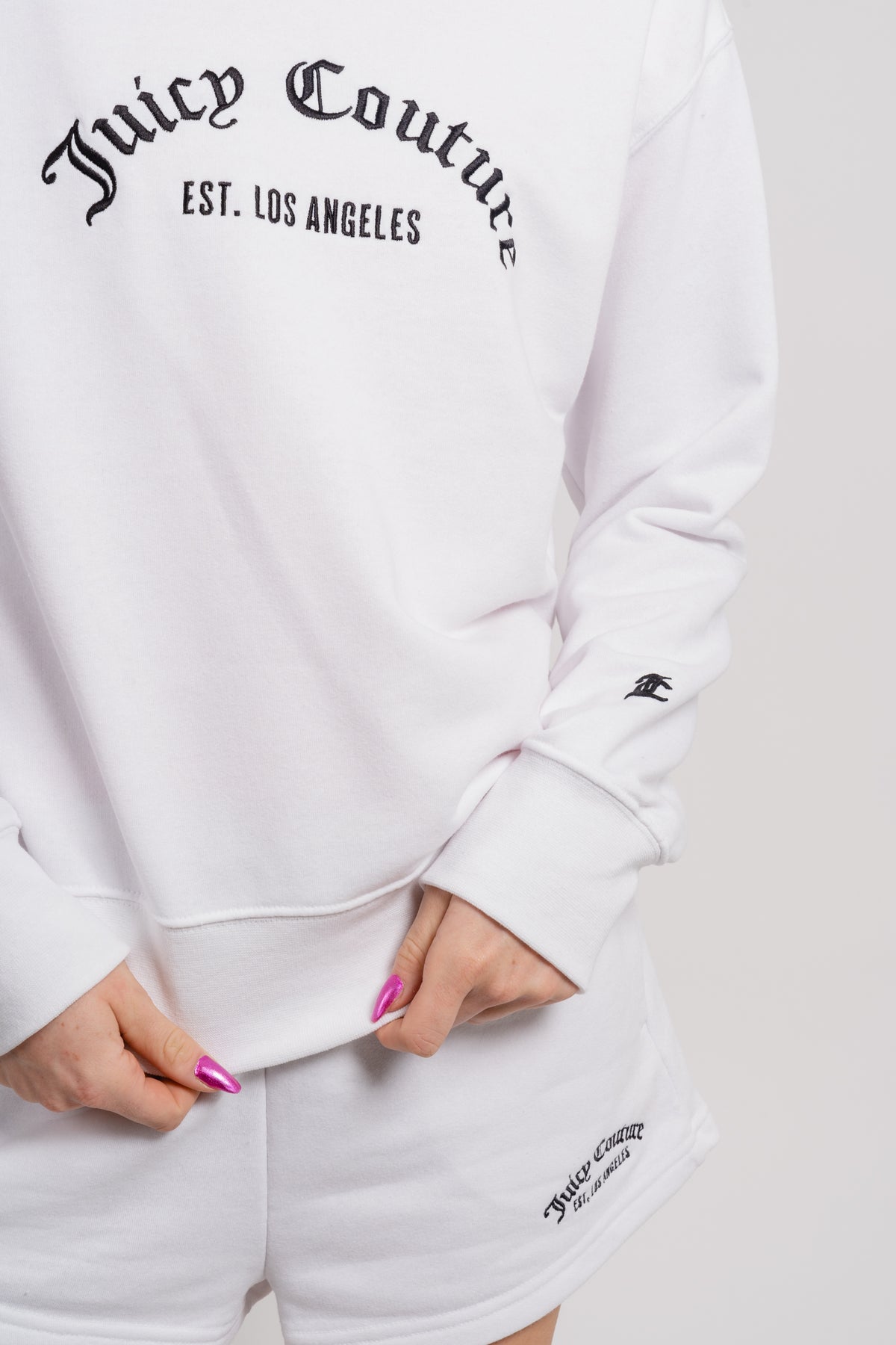 Saoirse Recycled Sweatshirt - White