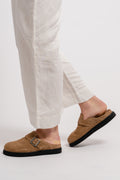 Nellie - Taupe Suede