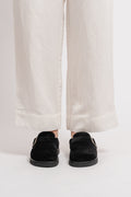 Nellie - Black Suede