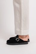 Nellie - Black Suede