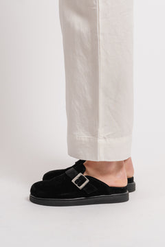 Nellie - Black Suede