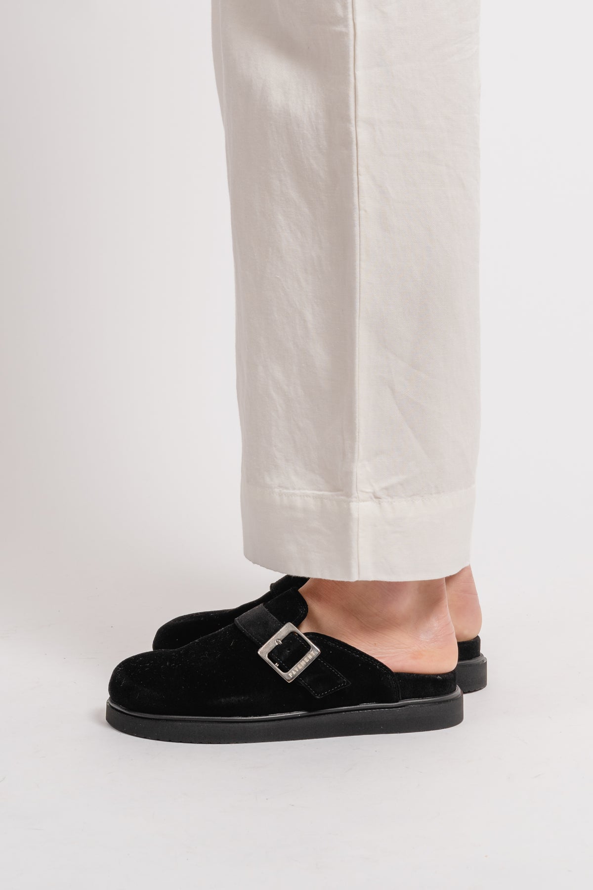 Nellie - Black Suede