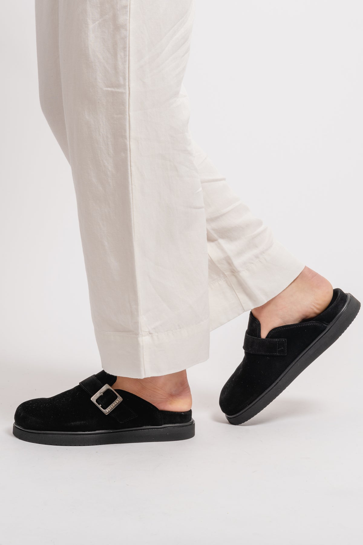 Nellie - Black Suede