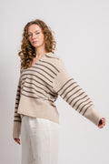 Storm Knit - Barley Stripe