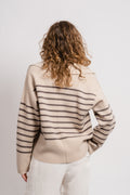 Storm Knit - Barley Stripe