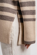 Marine Fisherman Zip Up - Downy Stripe