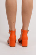 Low Tide Sandal - Orange Leather