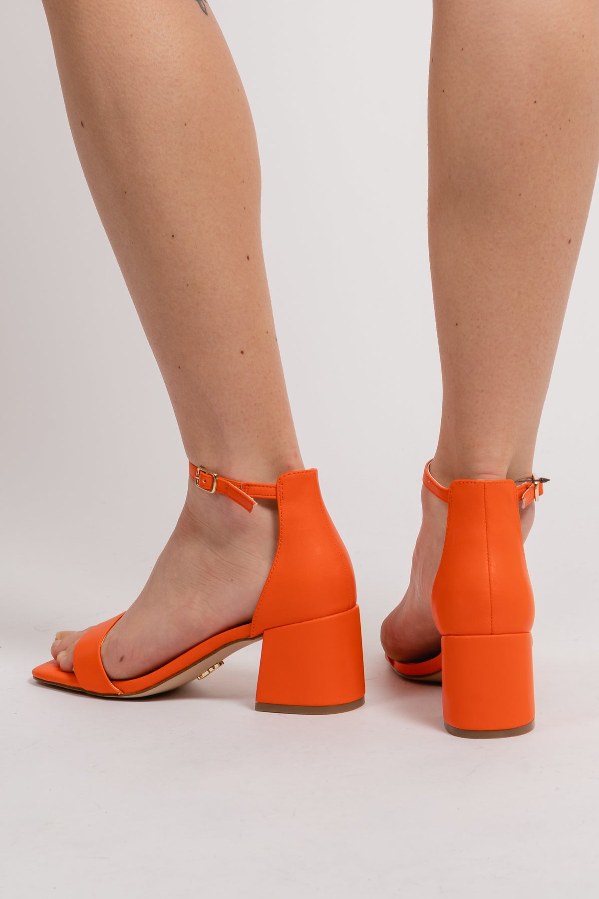 Low Tide Sandal - Orange Leather