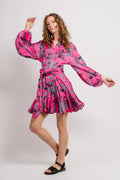 Aliah Dress - Paisley Pink