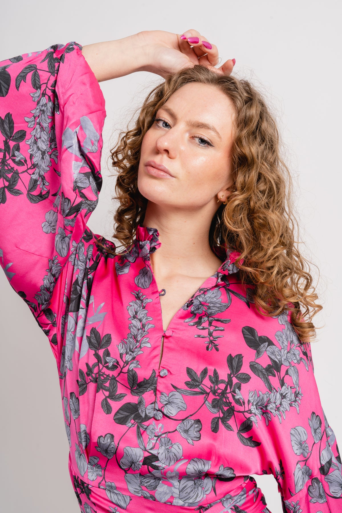 Aliah Dress - Paisley Pink