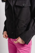 Charlie Jacket - Canvas - Black