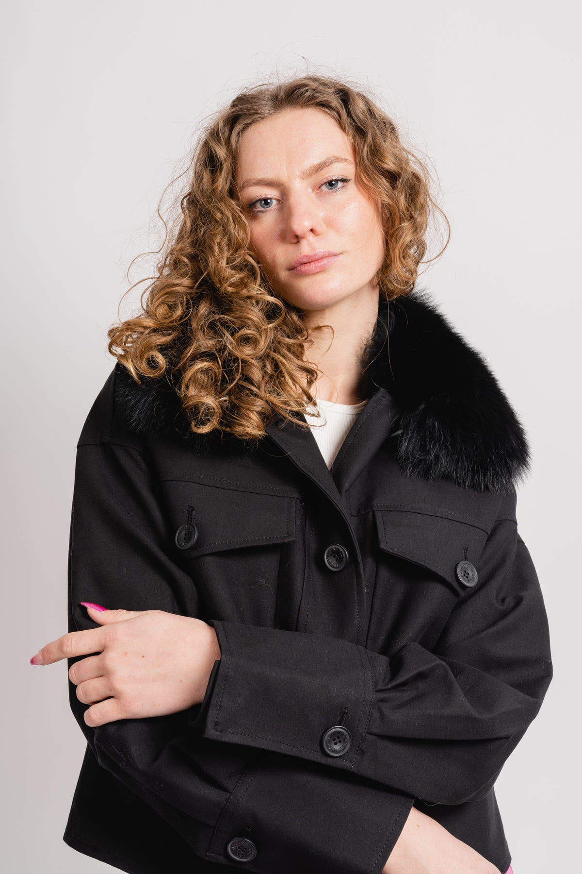 Charlie Jacket - Canvas - Black