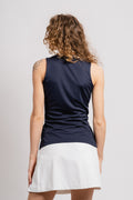 Leya Sleeveless Golf Top - Jl Navy