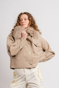 Charlie Jacket - Canvas - Beige