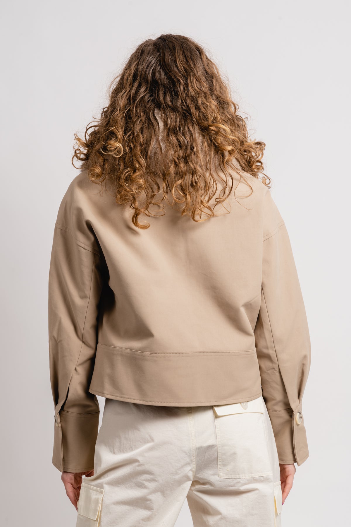 Charlie Jacket - Canvas - Beige