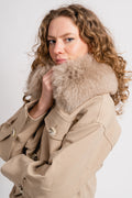 Charlie Jacket - Canvas - Beige