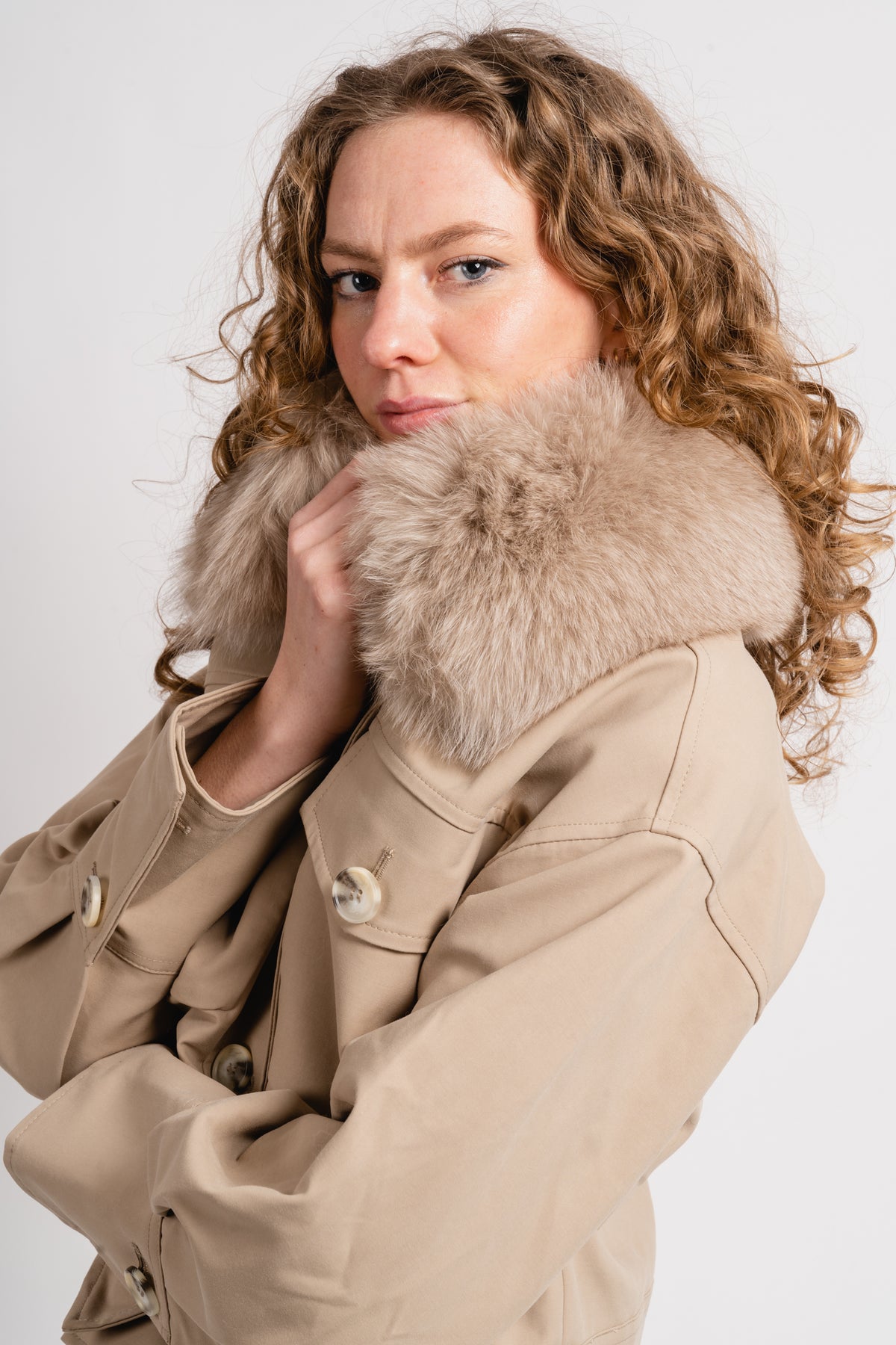 Charlie Jacket - Canvas - Beige