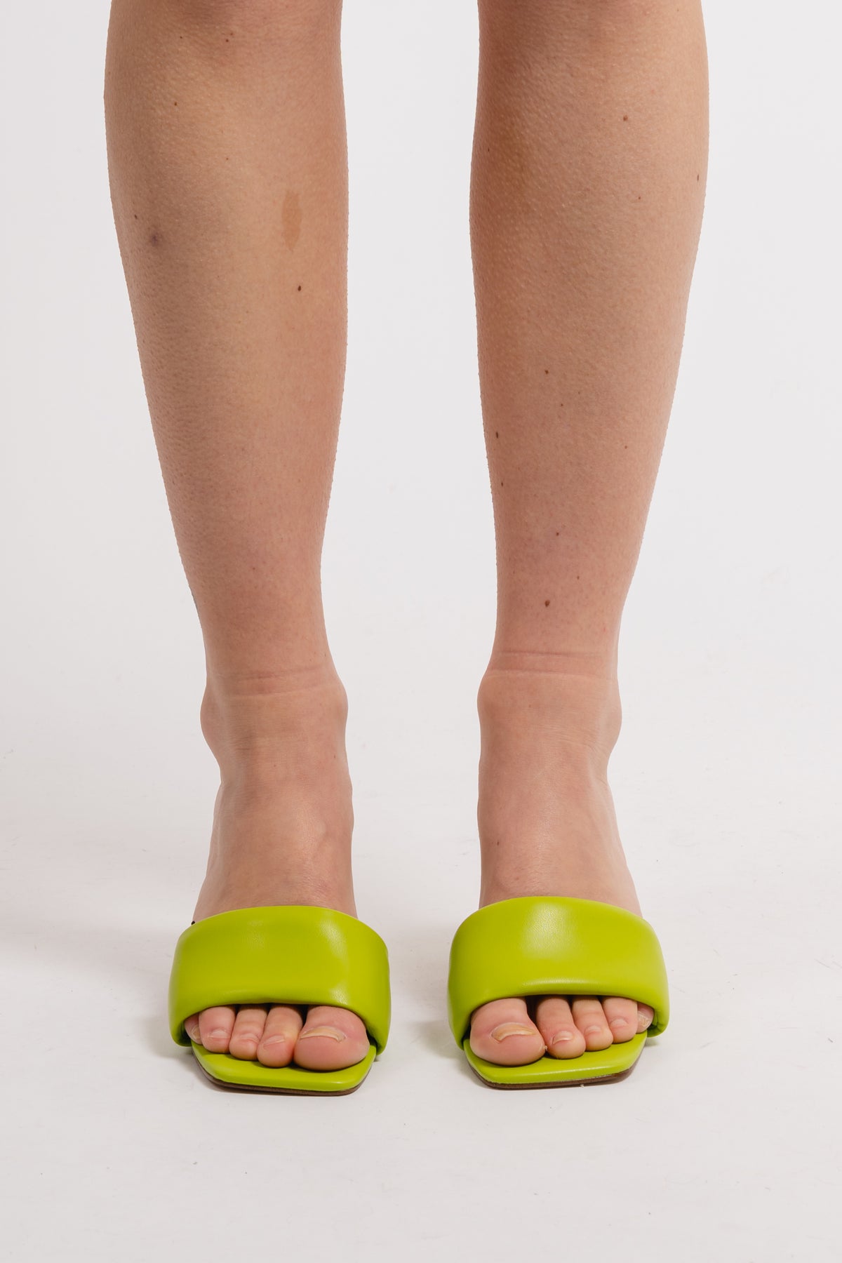 Lovebird Sandal - Neon Lime