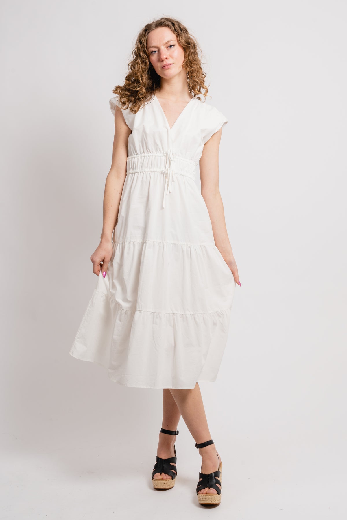 Lucia Dress - White
