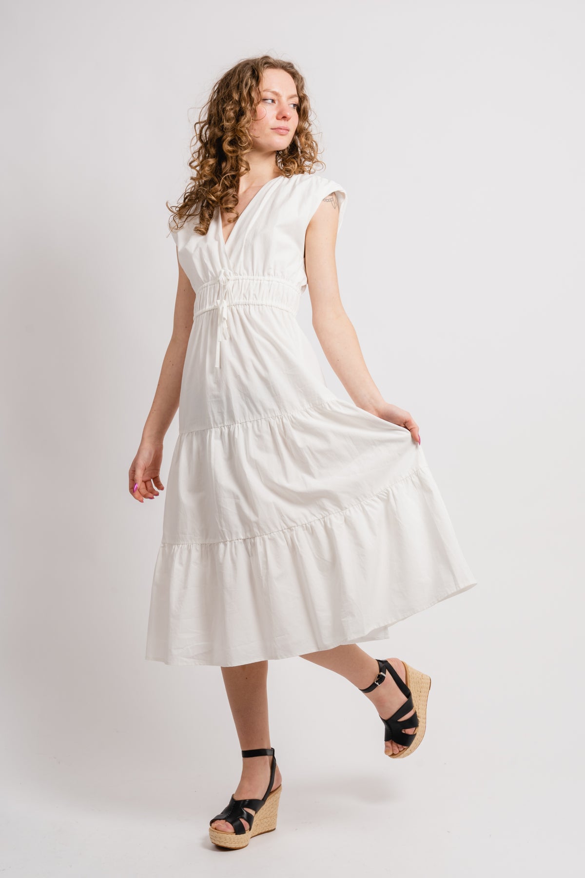 Lucia Dress - White