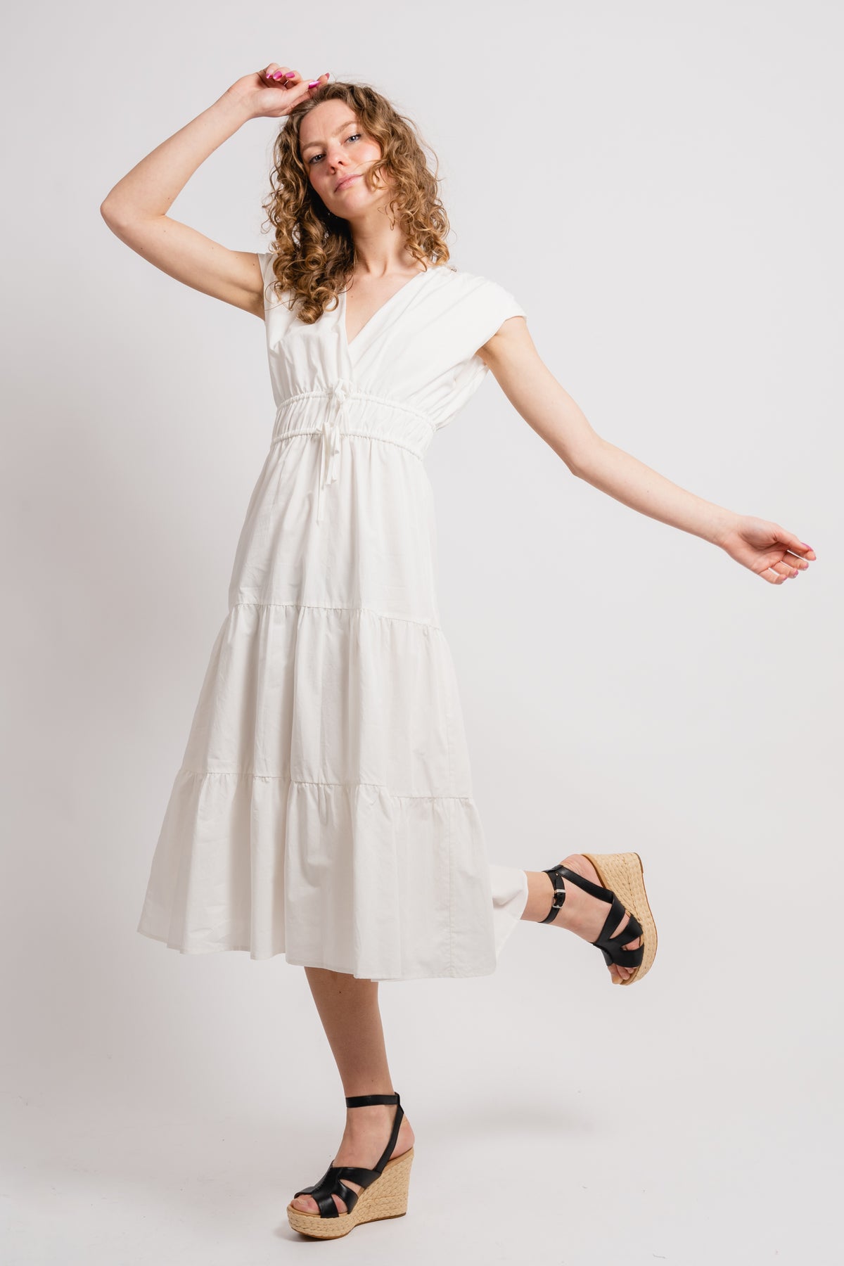 Lucia Dress - White