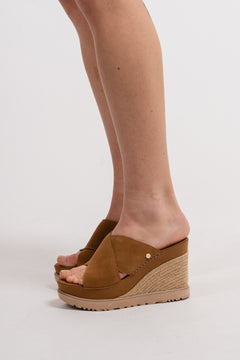 W Abbot Slide - Chestnut