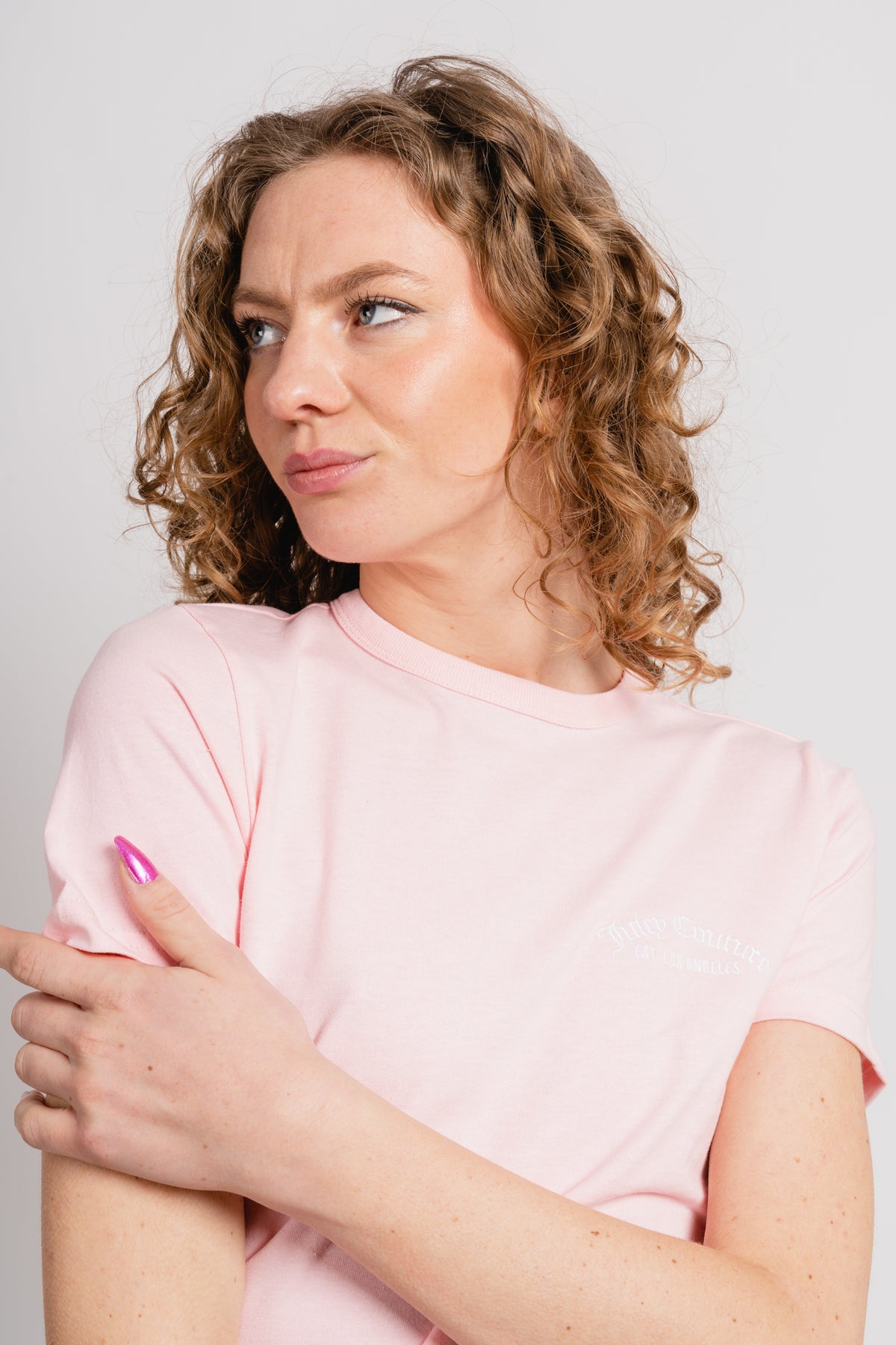 Recycled Haylee T-Shirt - Almond Blossom