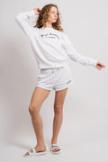 Recycled Anya Short - White