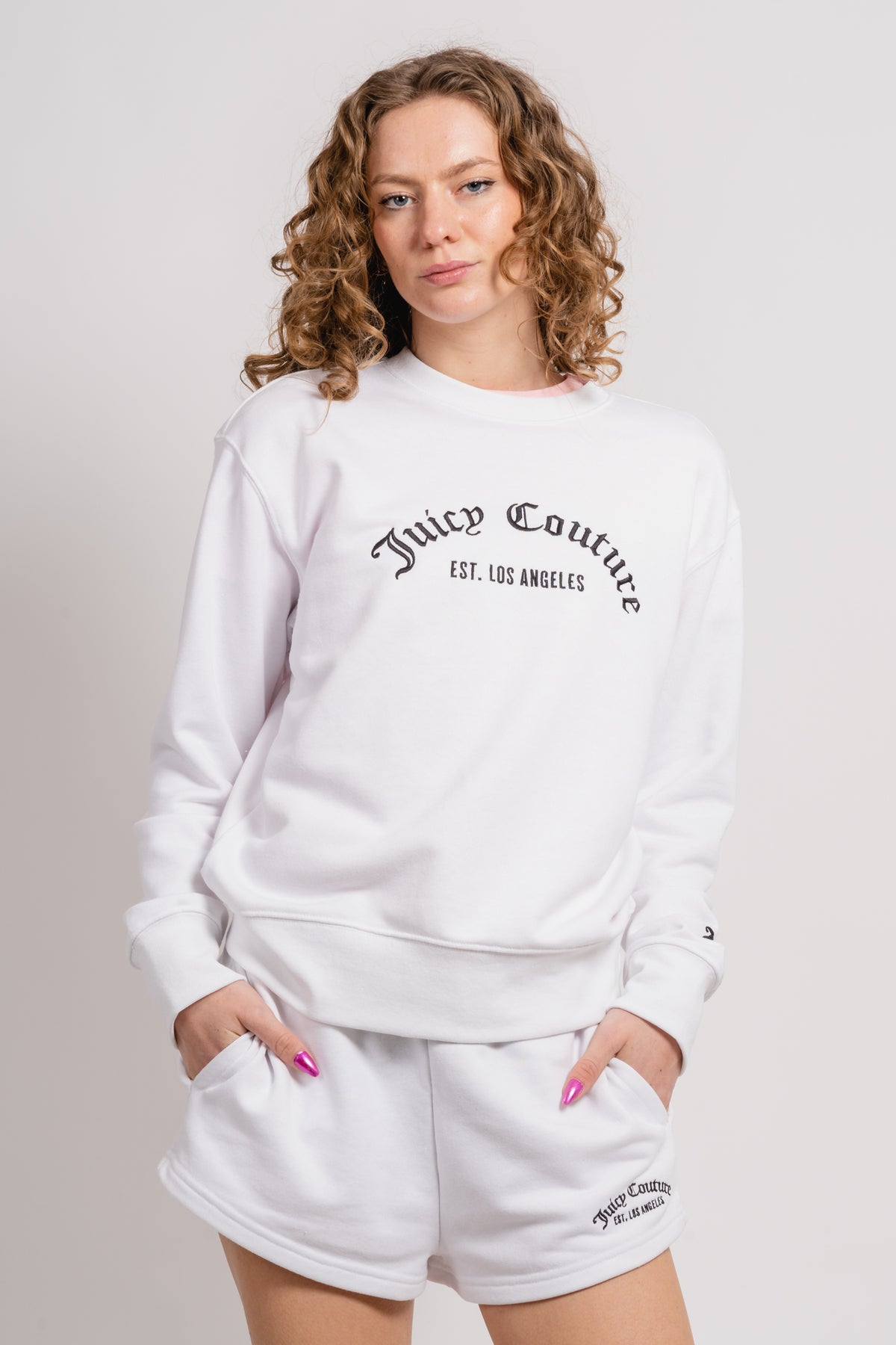Saoirse Recycled Sweatshirt - White