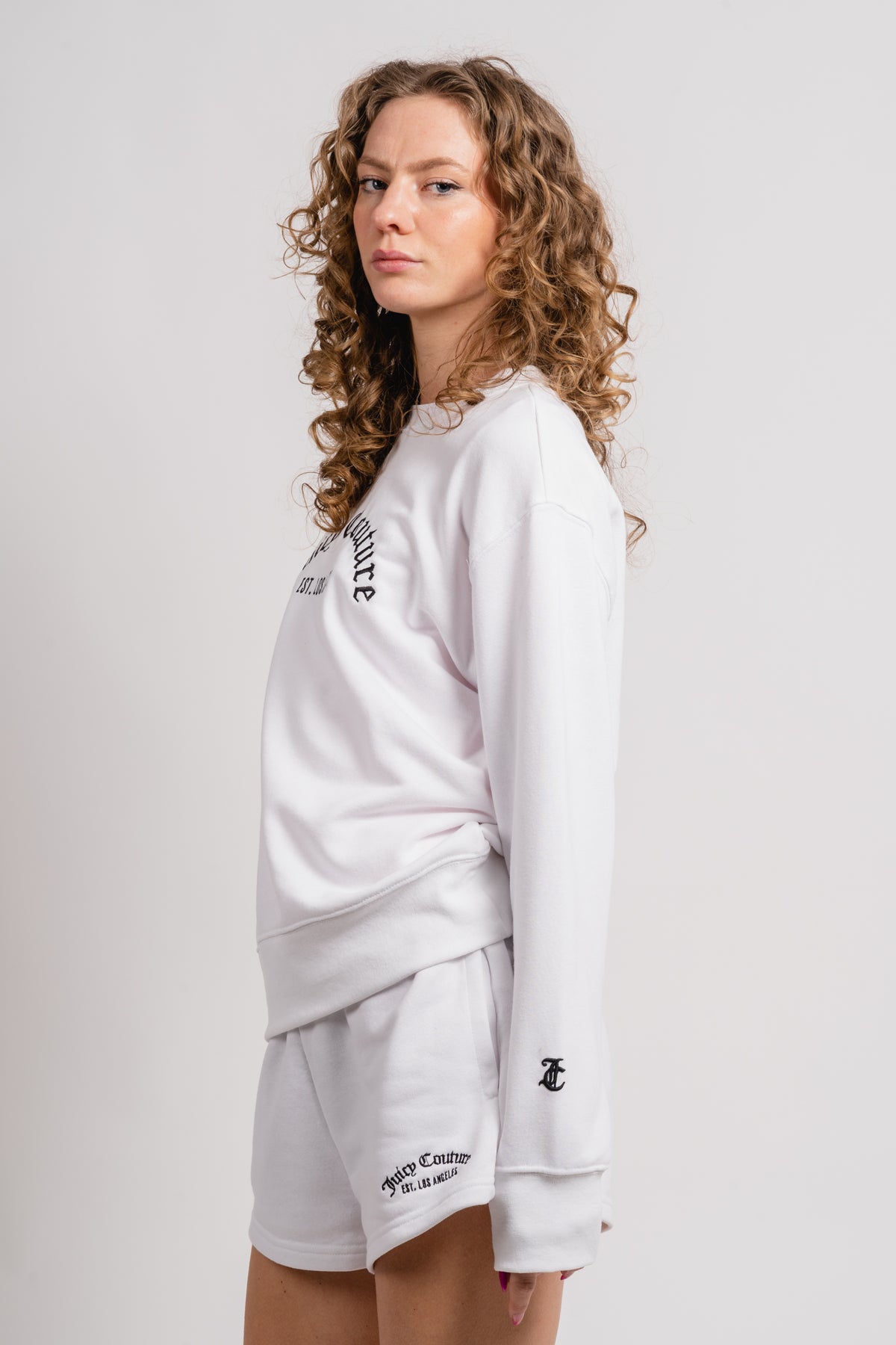 Saoirse Recycled Sweatshirt - White