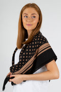 Marena Wool Scarf - Black