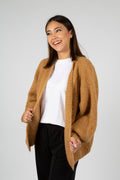 Fora Knit Cardigan - Camel