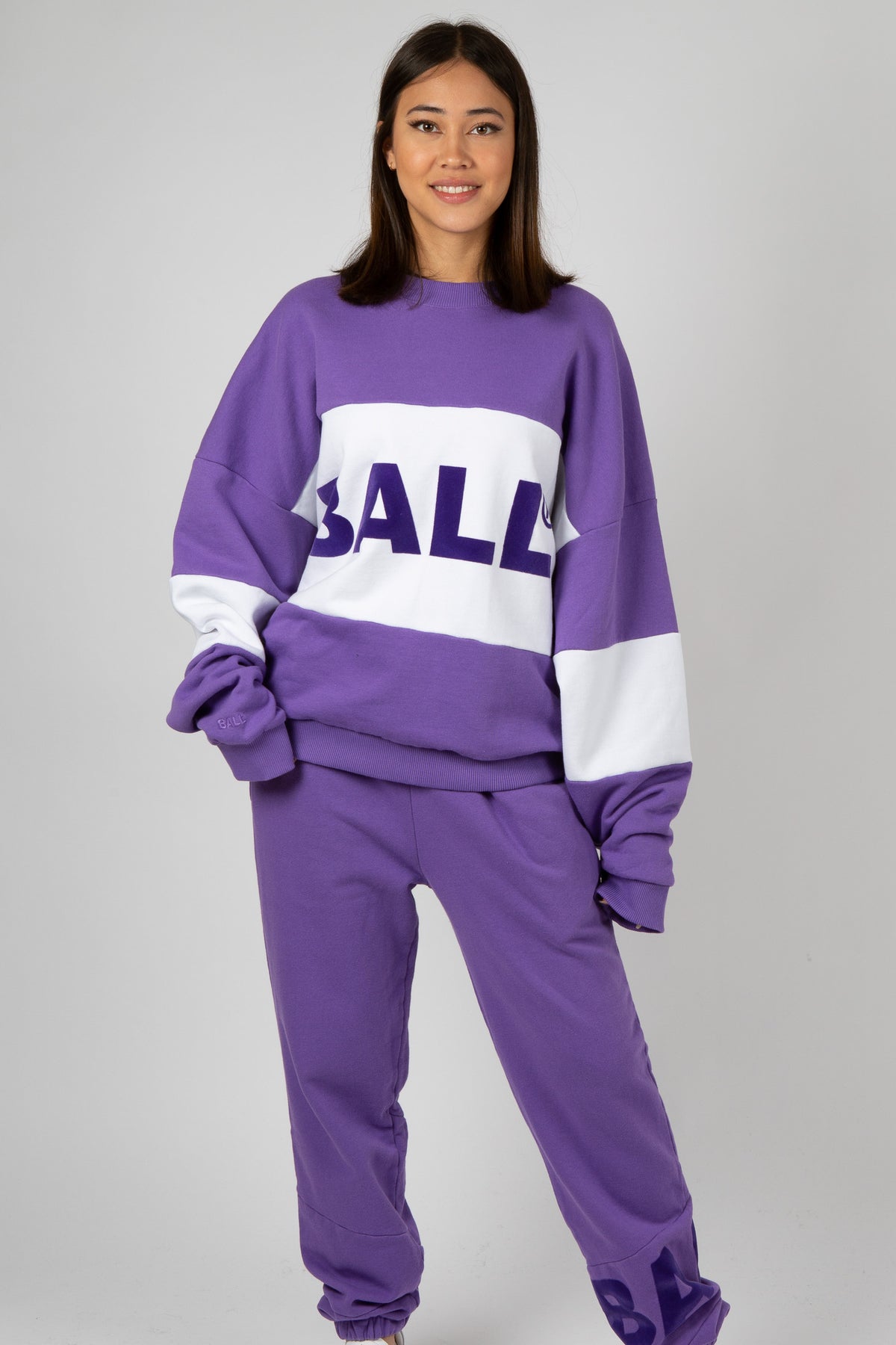 Ball CPH Flock Sweat Pants - Purple