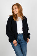 Fora Knit Cardigan - Navy