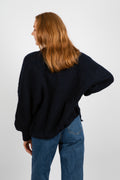 Fora Knit Cardigan - Navy