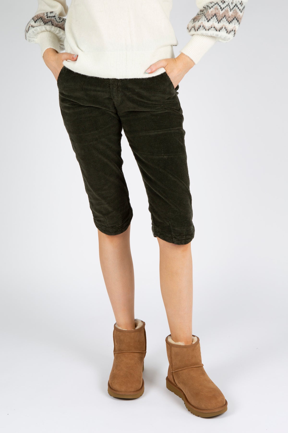 Sundance Original Cord Knickers - Army