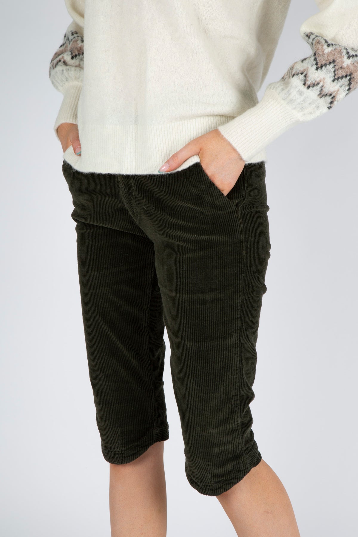 Sundance Original Cord Knickers - Army