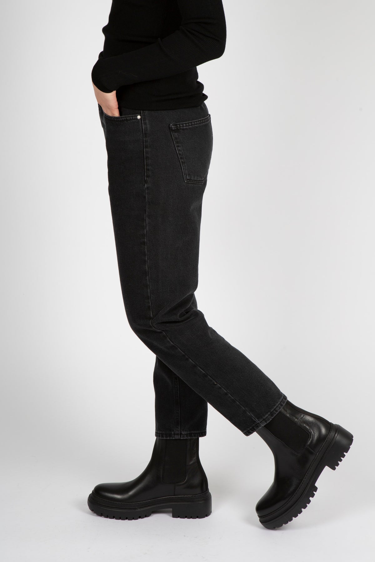 Terrence Tomboy Jeans - Svart