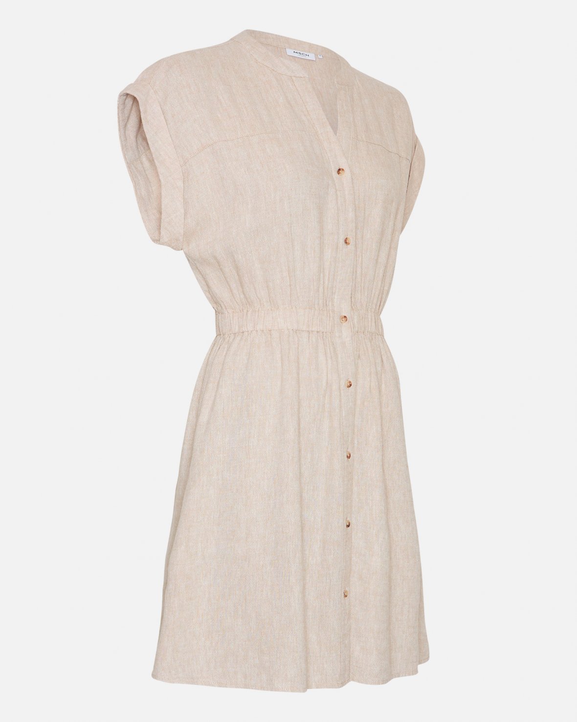 Karima Ginia Ss Shirt Dress - Sand
