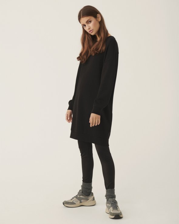 Ima Sweat Dress - Black