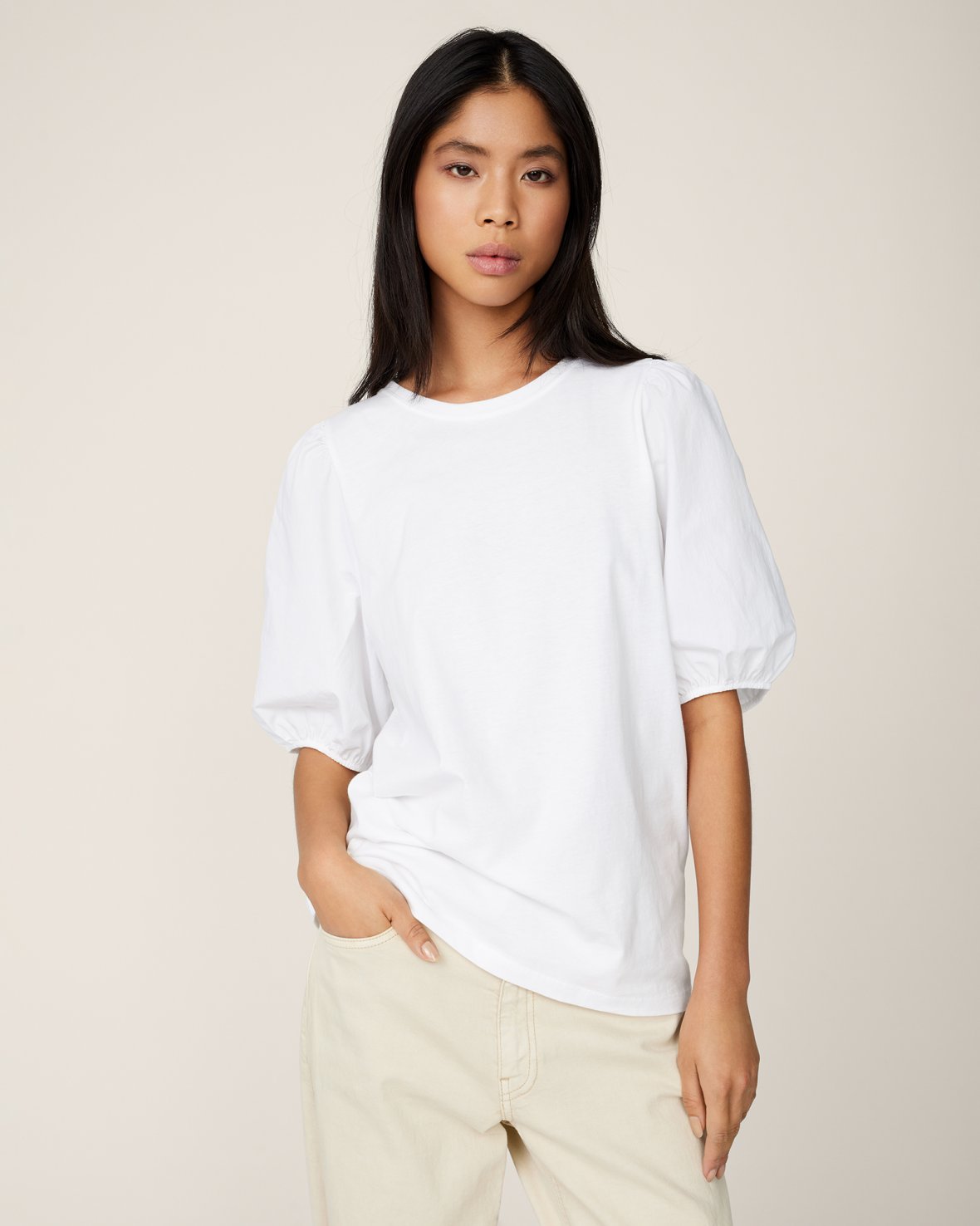 Dariene Logan Ss Top - White