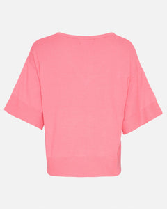 Eslina Rachelle 2/4 V Neck Pullover - Aurora Pink