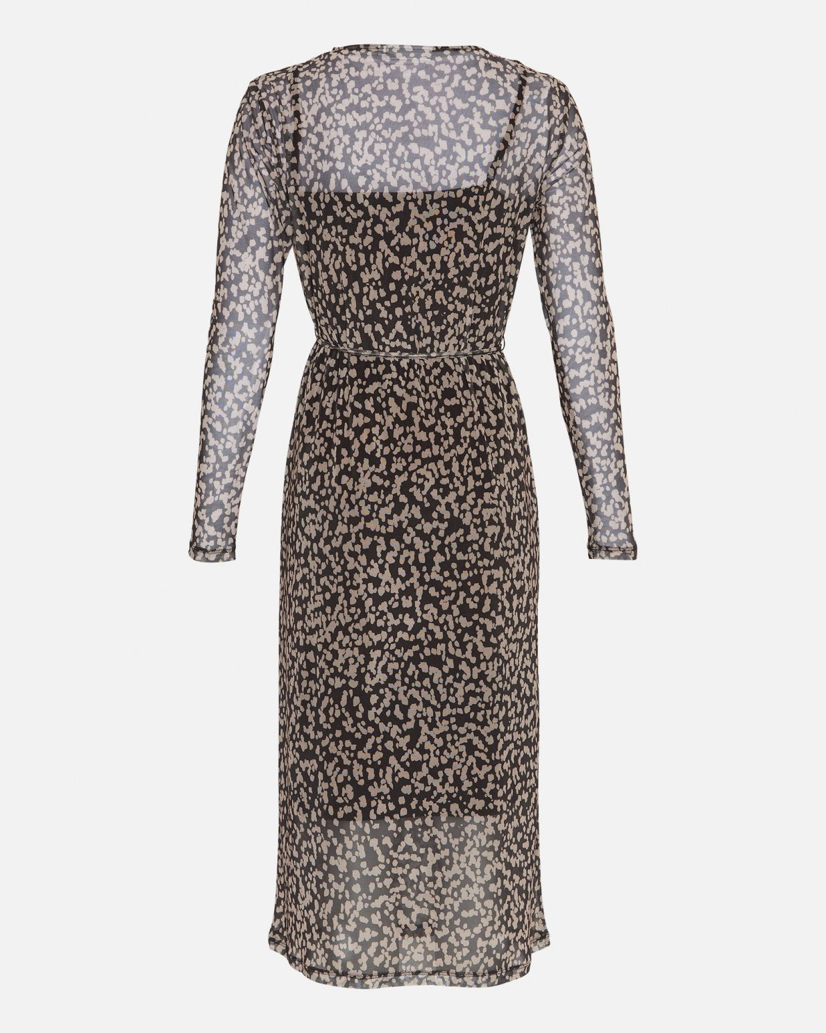 Firina Illenora Dress Aop - Cement Leo
