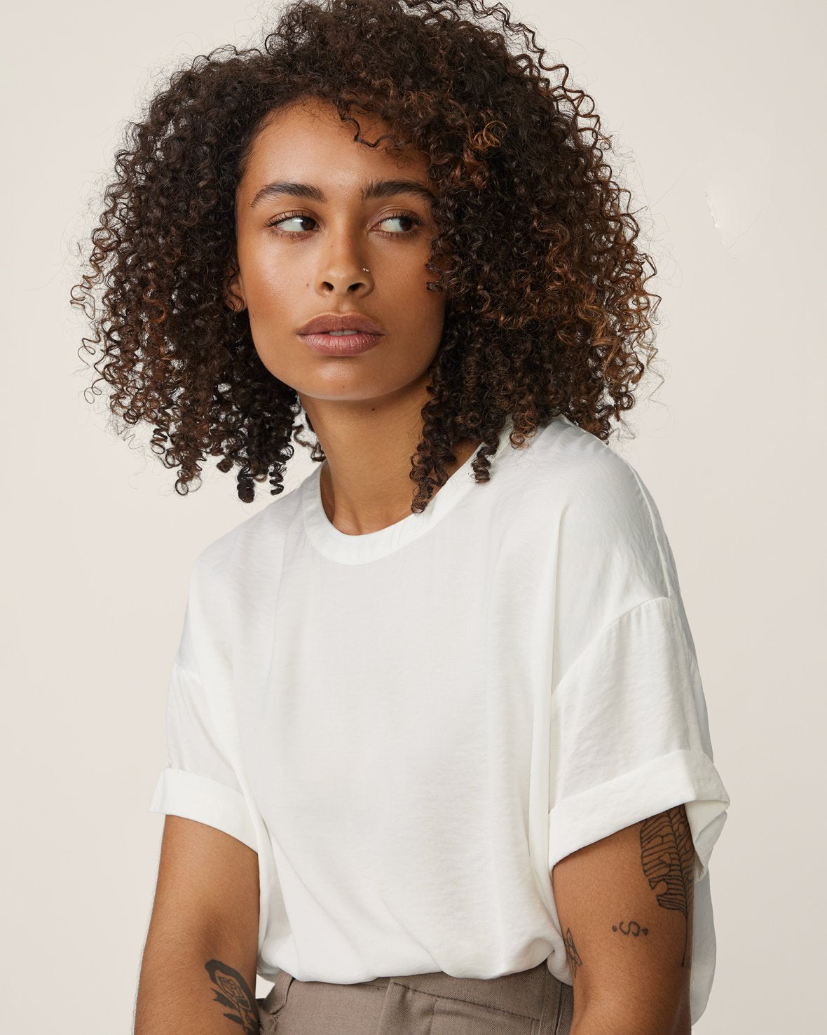 Maluca SS Top - Cloud White