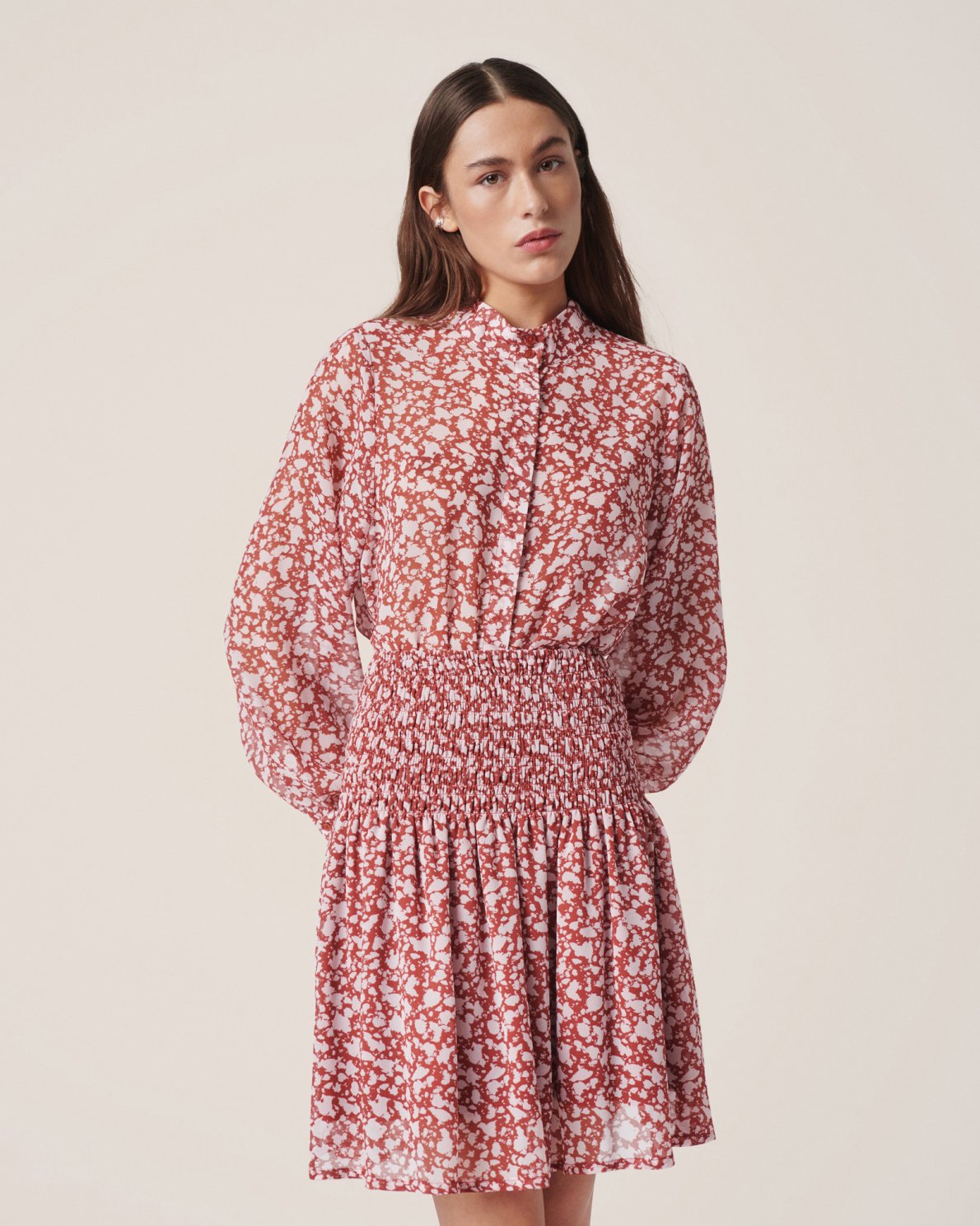 Marlea Kabrina Shirt - Cowhide Dot