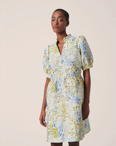 Pedrine 2/4 Dress - Aloe W Florals