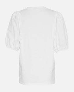 Dariene Logan Ss Top - White