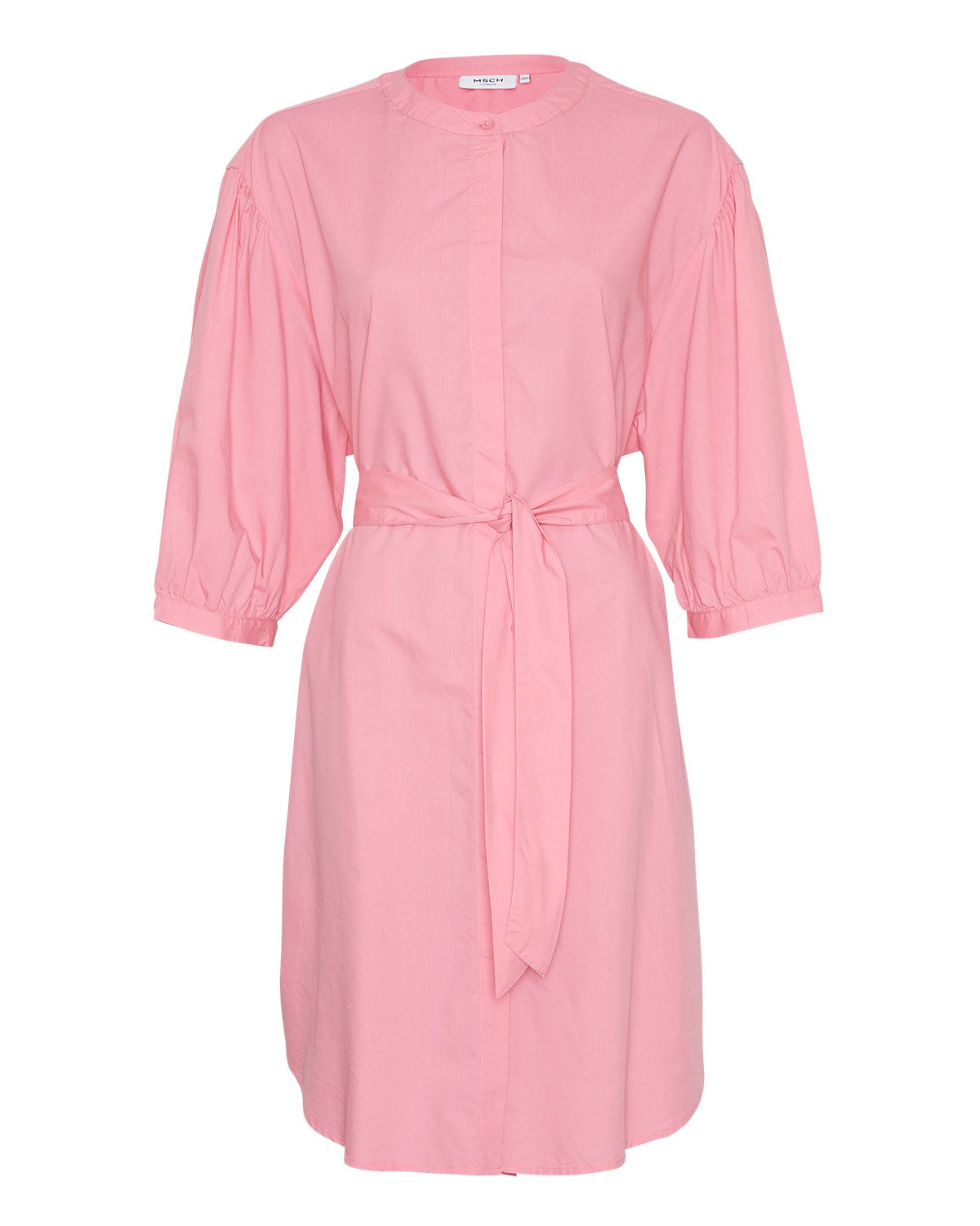 Abiella 3/4 Shirt Dress - Aurora Pink