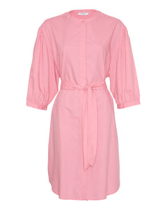 Abiella 3/4 Shirt Dress - Aurora Pink