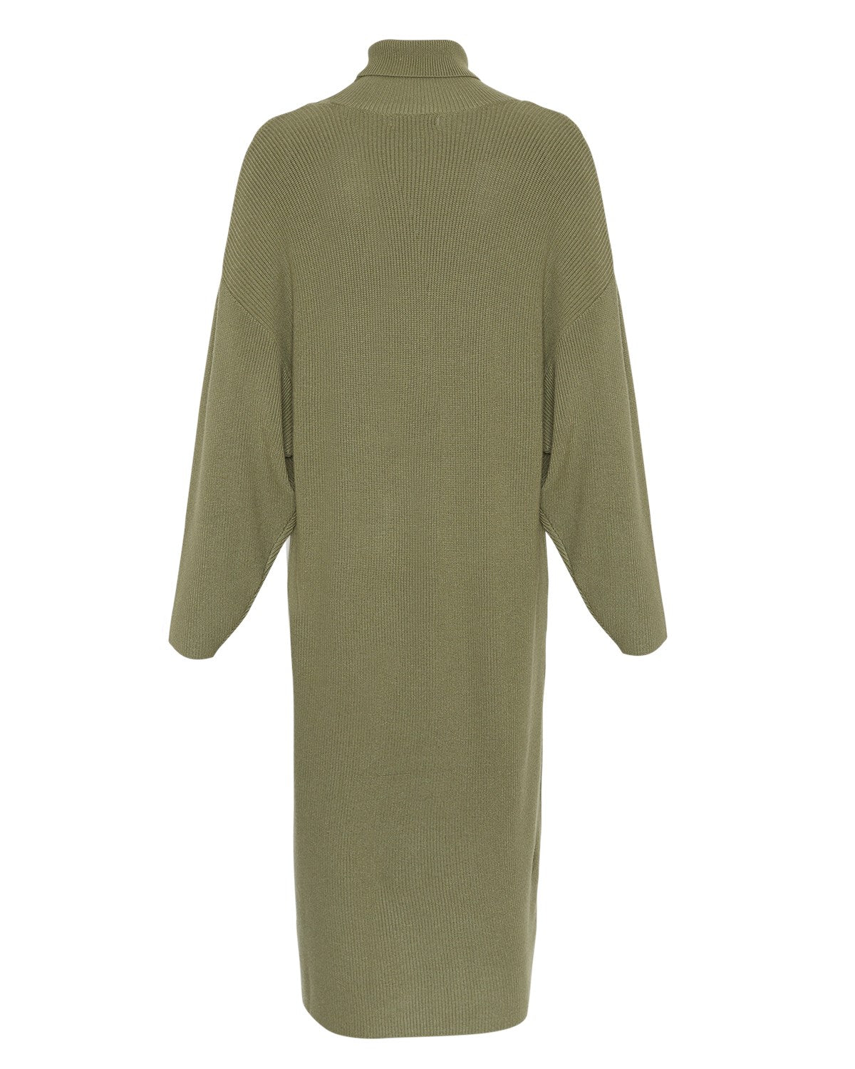 Magnea Rachelle Rib Dress - Olivine